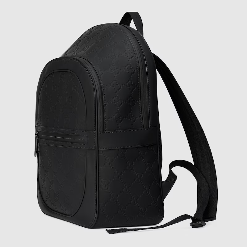 GG RUBBER-EFFECT BACKPACK